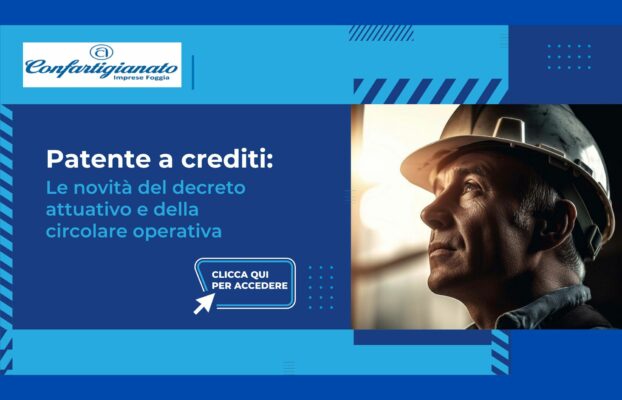 Prime indicazioni sulla Patente a Crediti 